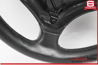 00-03 Mercedes W210 E320 E430 CLK320 4 Spoke Driver Steering Wheel Black OEM