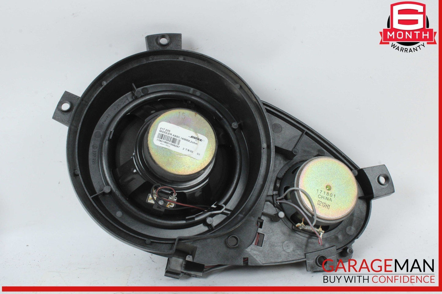 03-08 Mercedes R230 SL500 Front Left and Right Side Door Audio Speaker Bose OEM