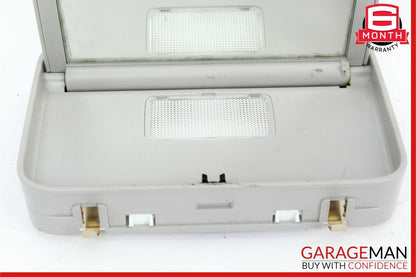 07-09 Mercedes W221 S450 S550 Rear Overhead Vanity Mirror Grey 2218101817 OEM