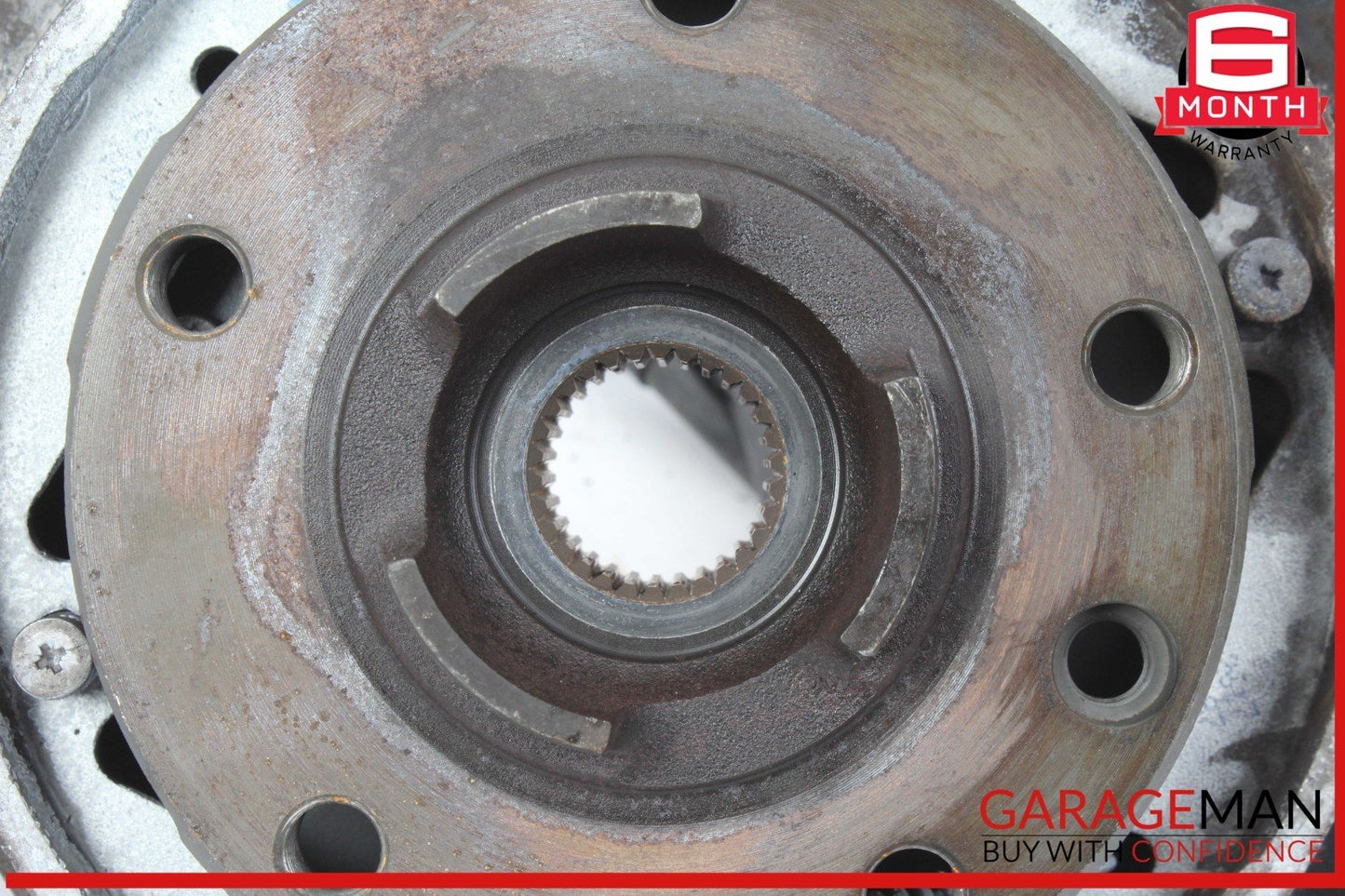 03-10 Porsche Cayenne 955 957 Rear Left Wheel Spindle Knuckle Hub Bearing OEM