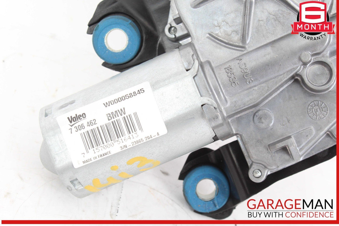 14-21 BMW i3 I01 Hybrid Rear Back Window Wiper Motor 7306462 OEM
