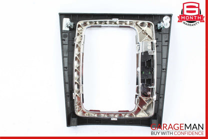 08-14 Mercedes W204 C350 C63 AMG Center Console Shifter Trim Cover Bezel Silver