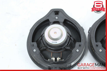 08-11 Mercedes W204 C300 C350 Rear Right & Left Side Door Sound Speakers Set OEM