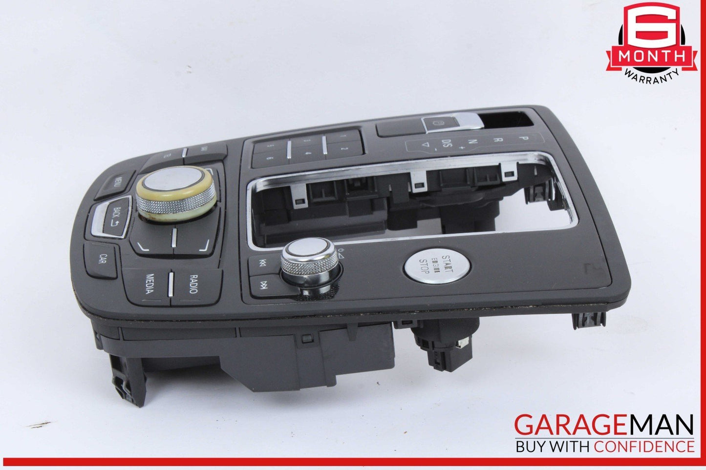 12-18 Audi A6 A7 Front Center Console MMI Gear Shifter Bezel 4G1919610B OEM