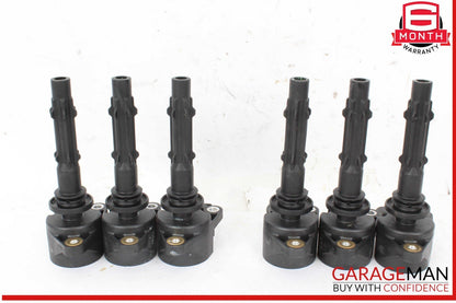 05-13 Mercedes W212 E350 Wagon GLK350 M272 Ignition Coil Spark Plug Set of 6 Pc OEM