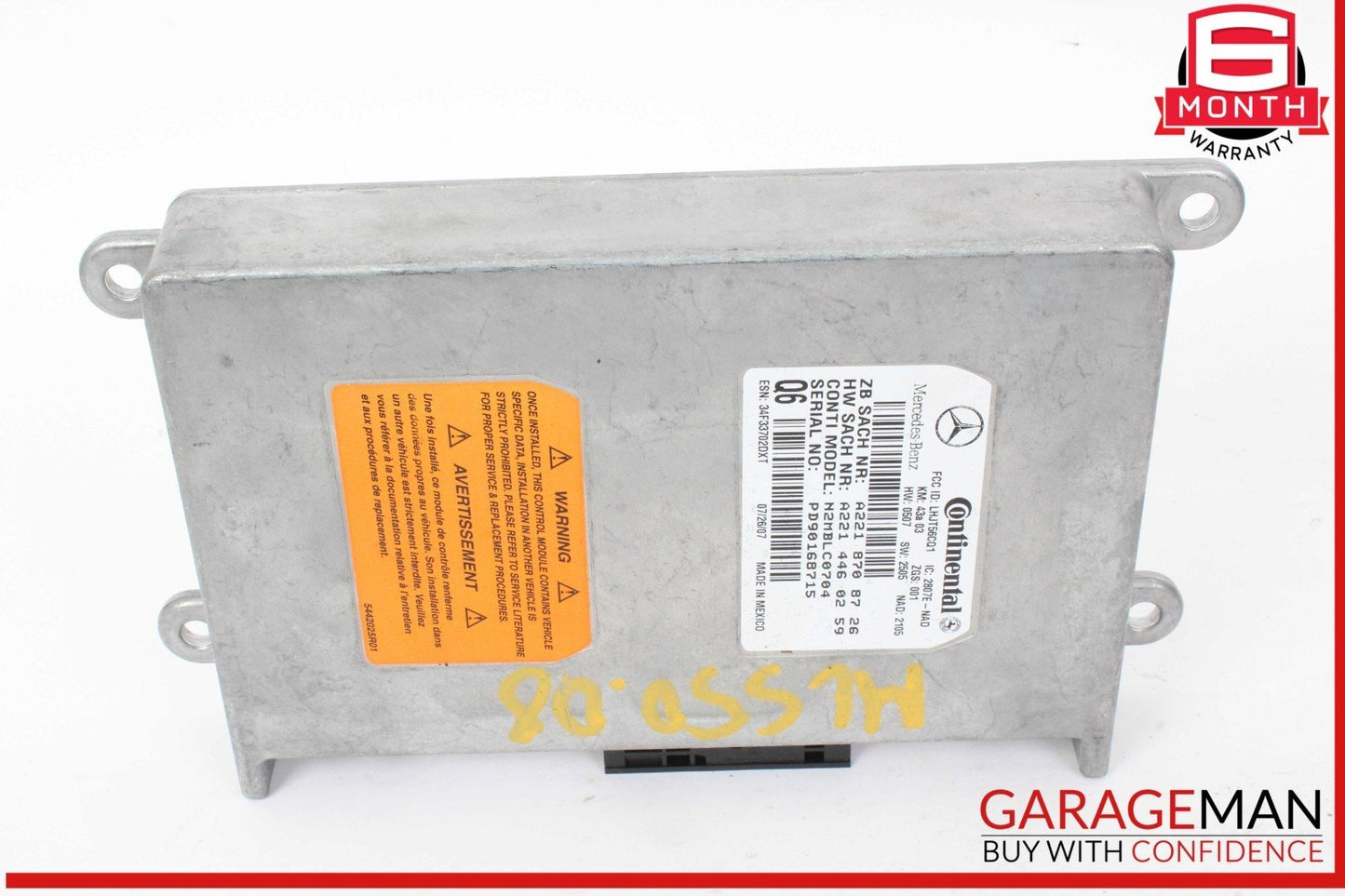 Mercedes W164 ML550 SL500 Voice Communication Control Module 2218205226 OEM