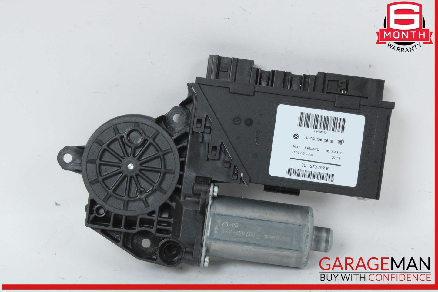 03-10 Porsche Cayenne 955 957 Front Right Side Door Window Regulator Motor OEM