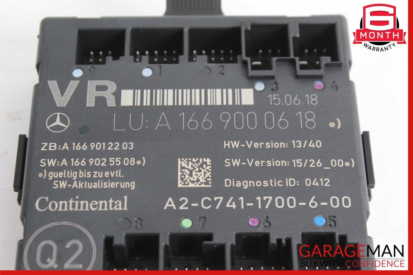 12-20 Mercedes W117 CLA250 GLA250 ML350 Front Right Side Door Control Module OEM