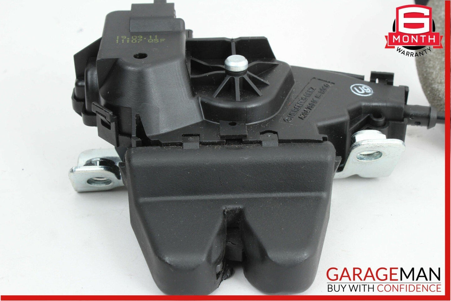 08-15 Mercedes W204 C250 Trunk Lid Lock Latch Actuator w/ Cylinder Mechanism OEM
