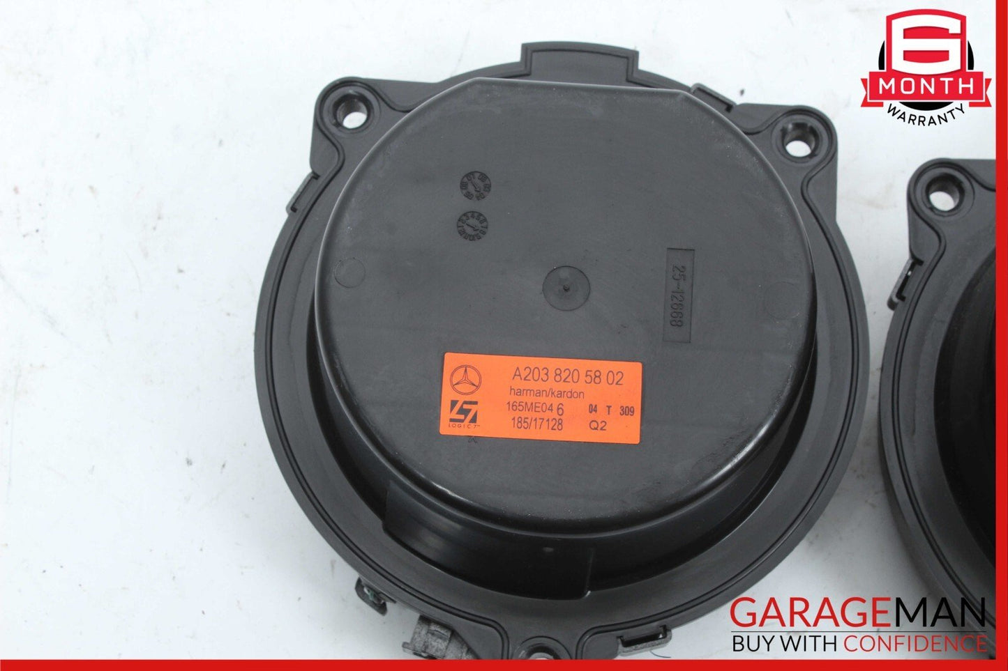 03-09 Mercedes W209 CLK500 C350 Rear Door Audio Sound Speaker Set of 2 Pc
