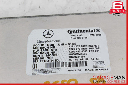 07-10 Mercedes W221 S550 CL550 Bluetooth Communication Module Unit OEM