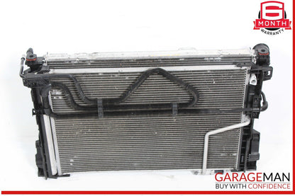 12-15 Mercedes R172 SLK250 Engine Cooling Radiator Air A/C Condenser Oil Cooler