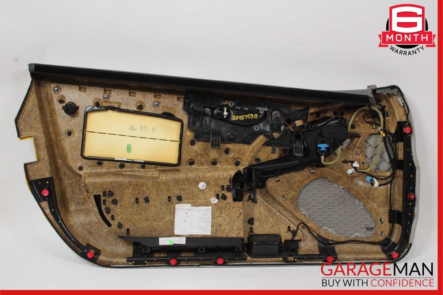03-06 Mercedes R230 SL500 SL55 AMG Front Right Interior Door Panel Gray OEM