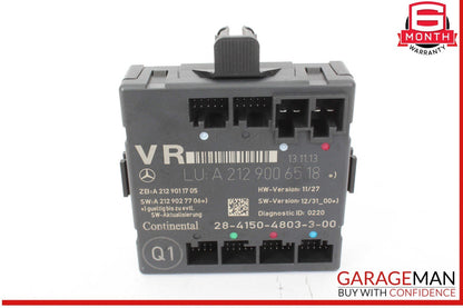 08-18 Mercedes W212 E250 CLS550 Front Right Side Door Control Module OEM
