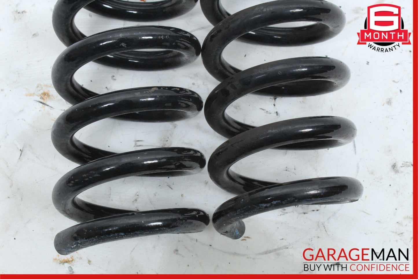 08-15 Mercedes W204 C250 Rear Left & Right Shock Absorber Coil Spring Set OEM