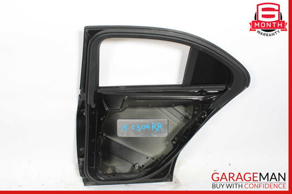 15-21 Mercedes W205 C300 C400 Sedan Rear Right Passenger Side Door Shell Black