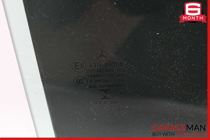14-18 Mercedes W117 CLA250 Rear Right Passenger Door Window Auto Glass Panel OEM