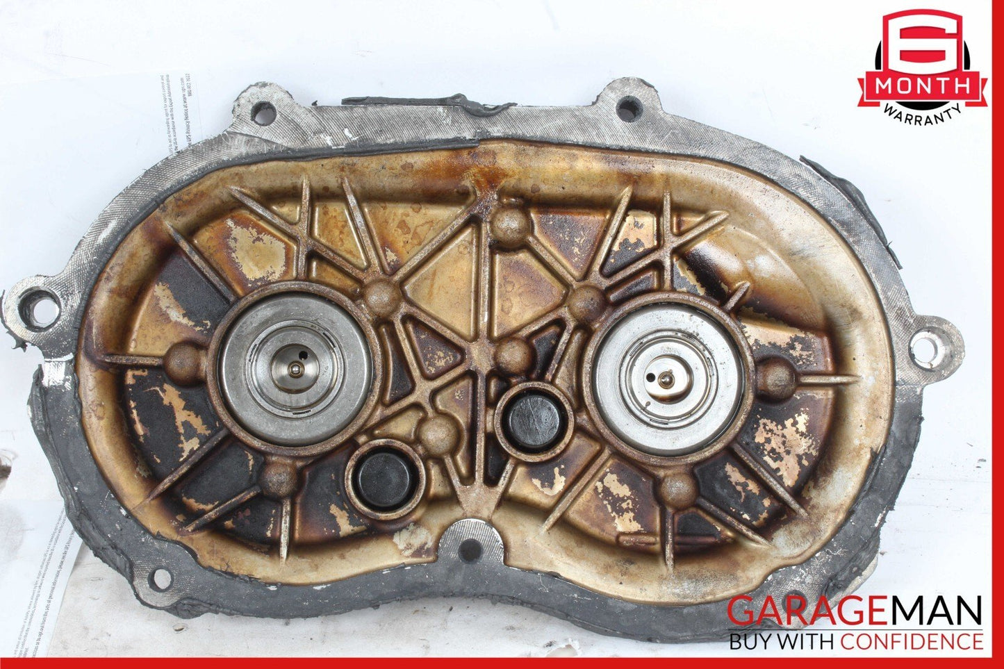 06-13 Mercedes W164 ML350 S550 Front Right Engine Timing Chain Cover Plate OEM