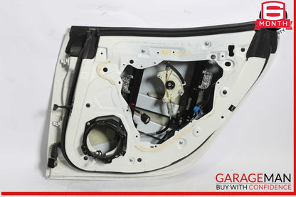 14-22 Maserati Ghibli M157 Rear Right Side Door Shell Frame Panel White OEM