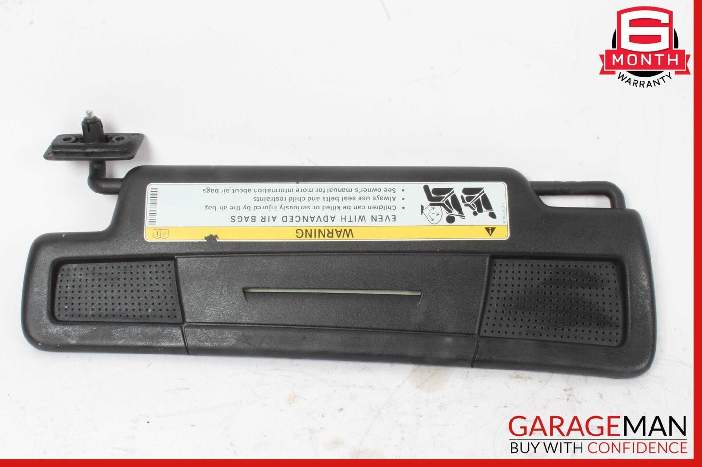 12-20 Mercedes R172 SLK250 Front Right Side Sun Visor Sunvisor Shade Cover Black