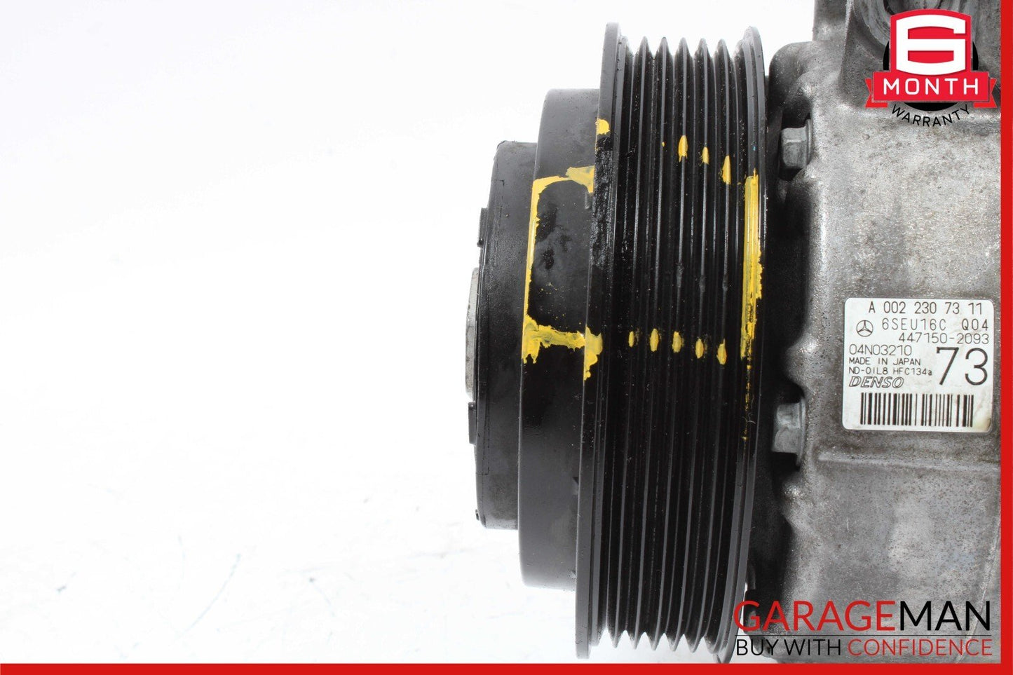 10-16 Mercedes W212 E350 AC A/C Air Conditioning Compressor Pump 0022307311