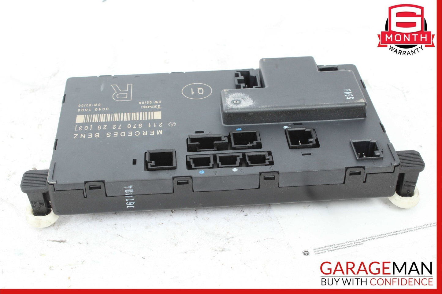 03-09 Mercedes W211 E350 E550 Front Right Passenger Door Control Module Unit OEM