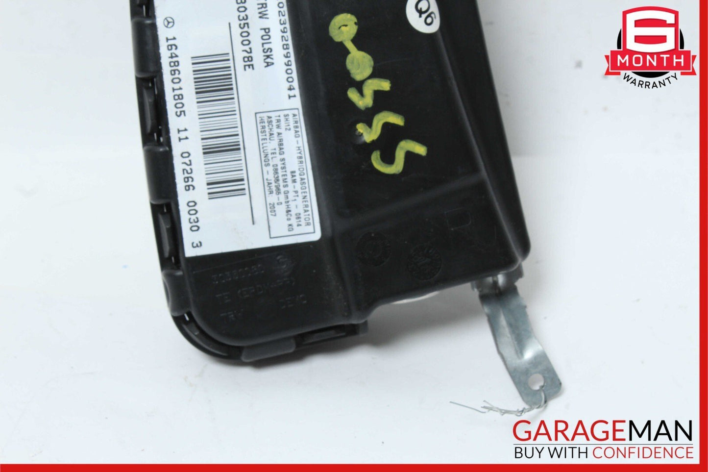 06-14 Mercedes ML450 GL450 R500 CL500 Front Right Side Seat SRS Airbag Air Bag