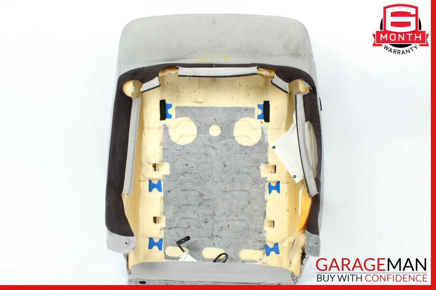 07-12 Mercedes X164 GL320 GL450 Front Right Top Upper Seat Cushion Cover Gray