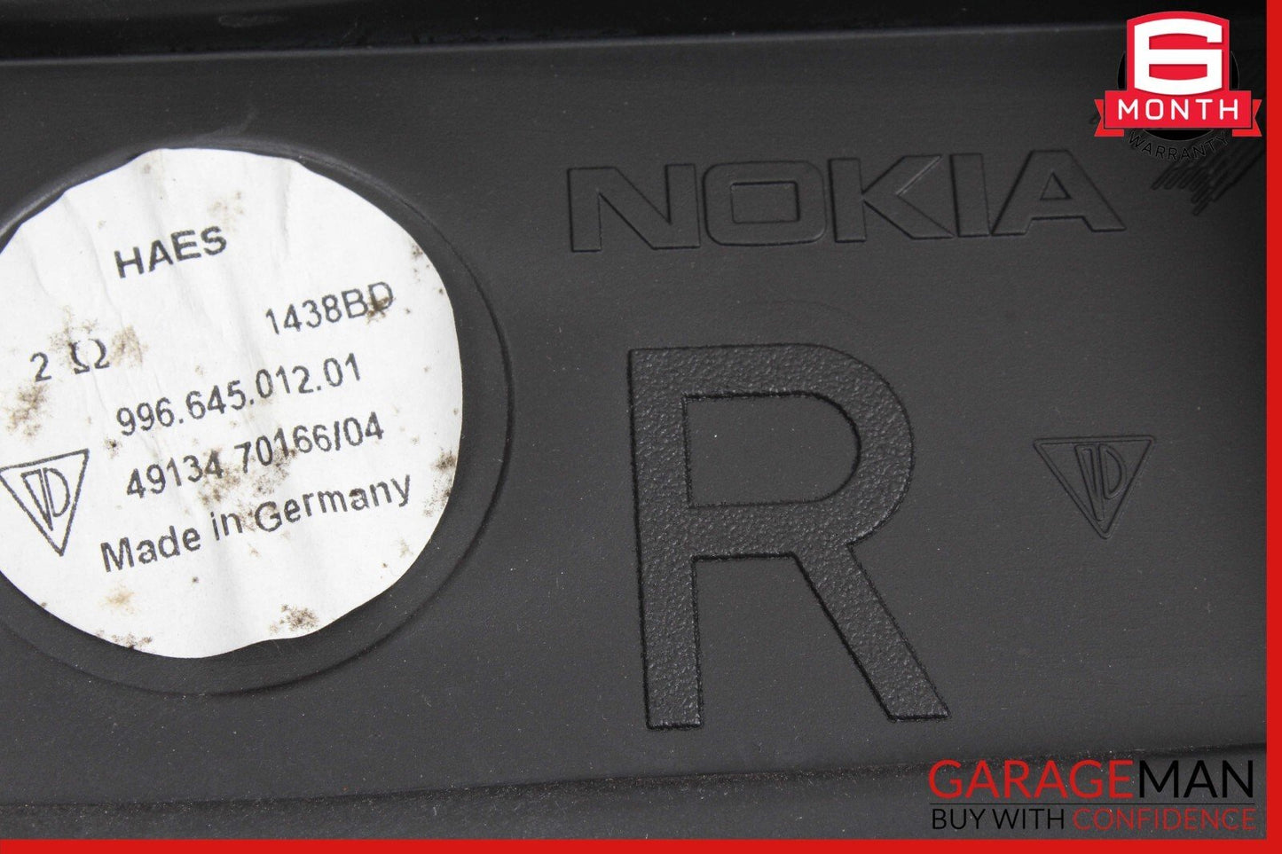 97-05 Porsche Carrera 911 996 Boxster 986 Front Right Door Audio Speaker Box OEM