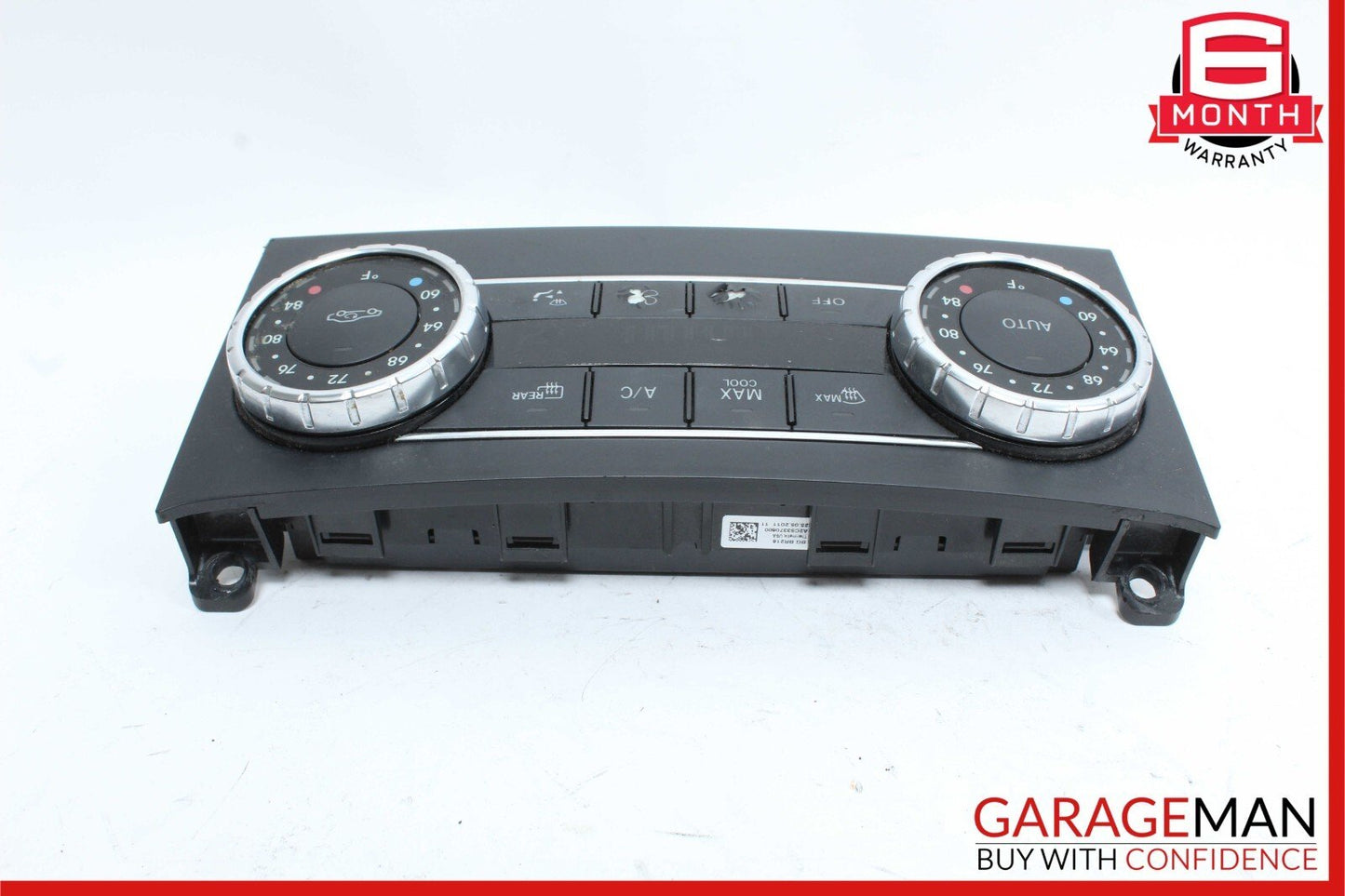 12-14 Mercedes C250 C350 AC A/C Climate Temperature Heater Switch Control Panel