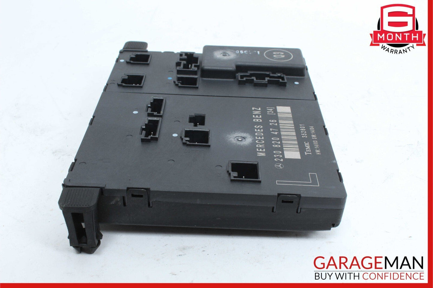 03-12 Mercedes R230 SL500 SL55 AMG SL550 Front Left Side Door Control Module