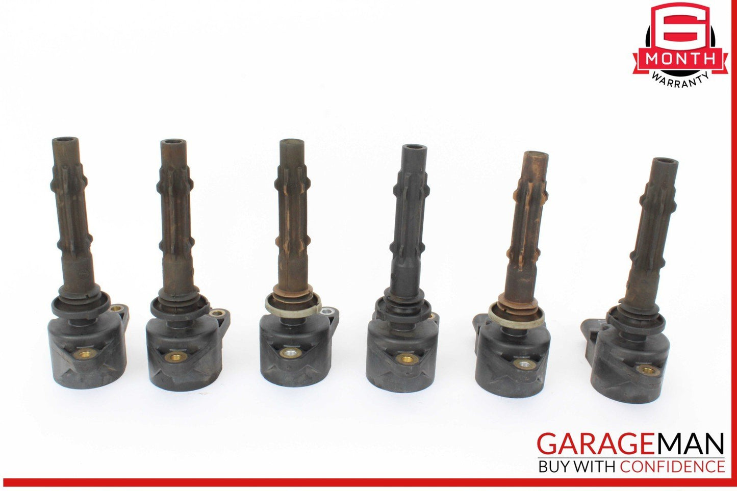 07-14 Mercedes W209 CLK350 ML350 Ignition Coil Coils Set of 6 0001502780 OEM