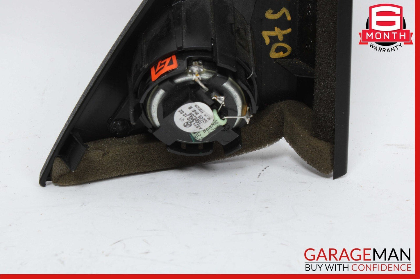 07-13 Mercedes W221 S550 S63 Front Left Side Door Tweeter Speaker Cover Black