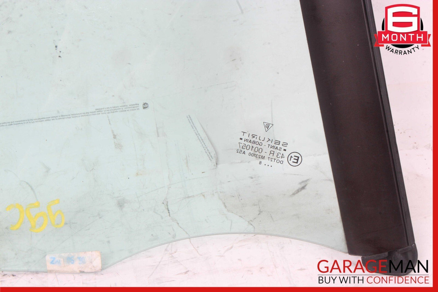 99-05 Porsche Carrera 911 996 Rear Left Quarter Window Glass OEM
