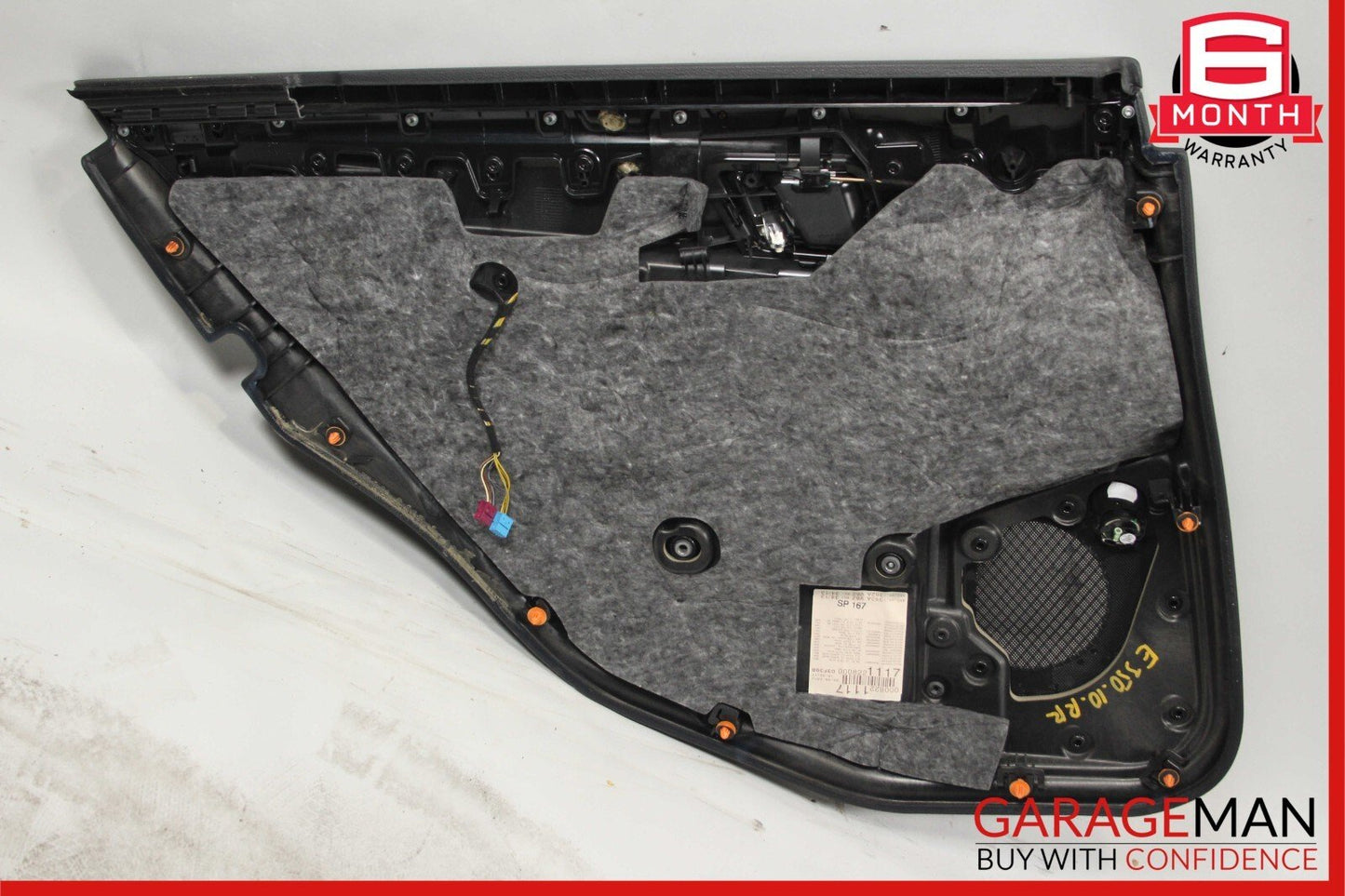 10-13 Mercedes W212 E350 Rear Right Passenger Side Interior Door Panel OEM