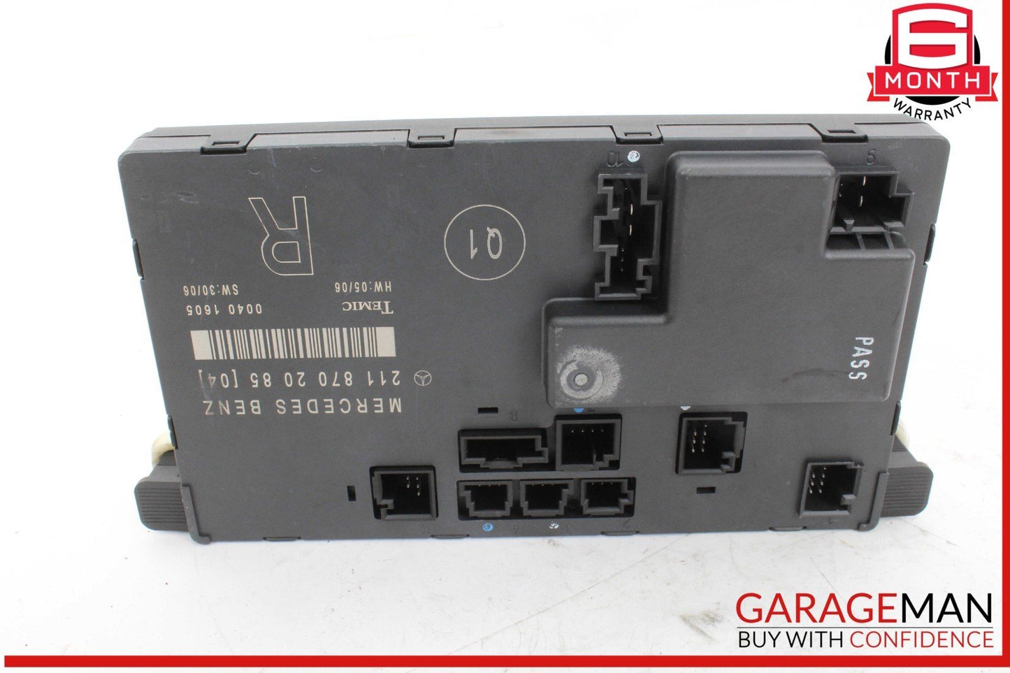 03-09 Mercedes W211 E350 E550 Front Right Passenger Side Door Control Module OEM