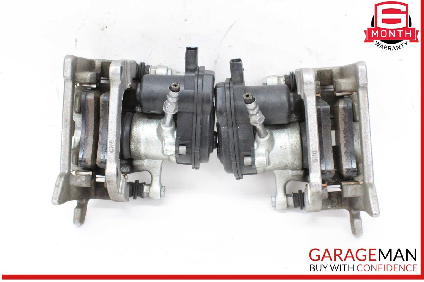 13-16 Audi A4 Rear Left and Rear Right Side Brake Caliper Calipers Set of 2 OEM