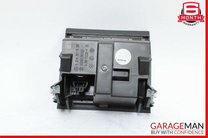 08-14 Mercedes W204 C250 C300 Rear Center Console Ashtray Power Socket Black OEM