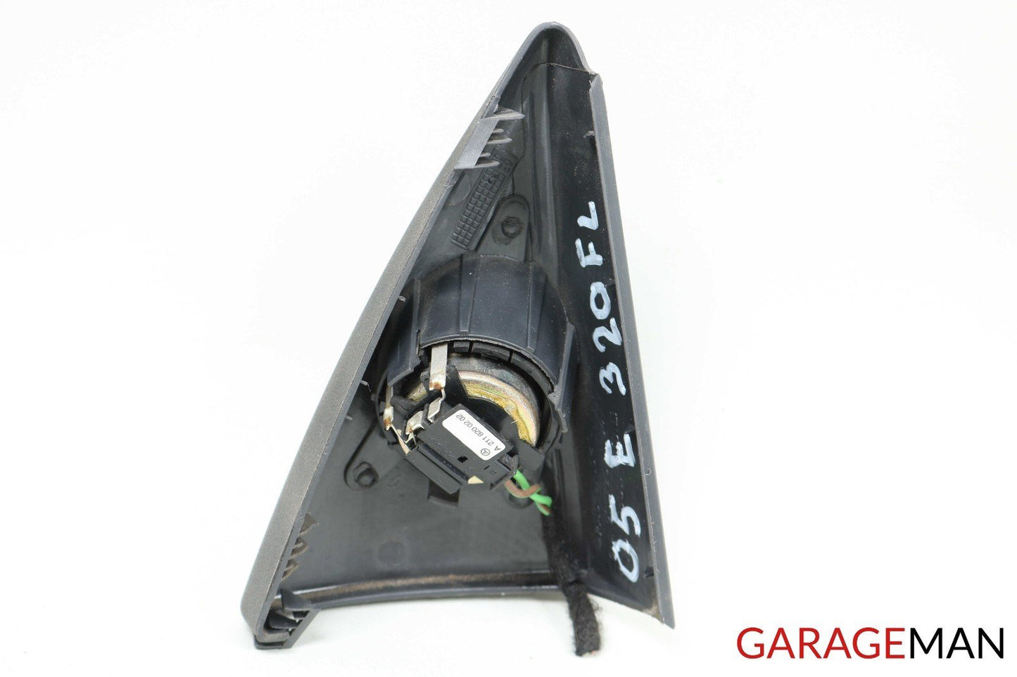 03-09 MERCEDES W211 E320 FRONT LEFT DRIVER TWEETER SPEAKER COVER BLACK OEM
