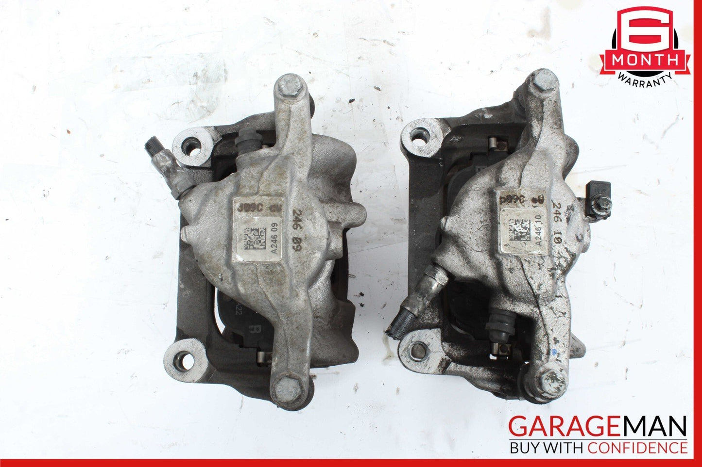 14-19 Mercedes W212 E350 Front Right & Left Side Brake Caliper Calipers Set OEM