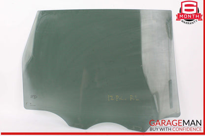 11-18 Porsche Cayenne S 958 Rear Left Driver Side Door Window Glass OEM