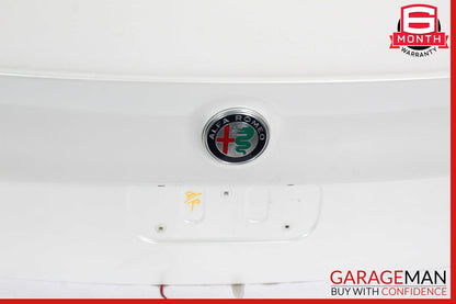 17-22 Alfa Romeo Giulia Trunk Lid Shell White OEM