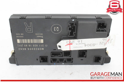 03-09 Mercedes W211 E320 E350 Front Left Driver Side Door Control Module OEM