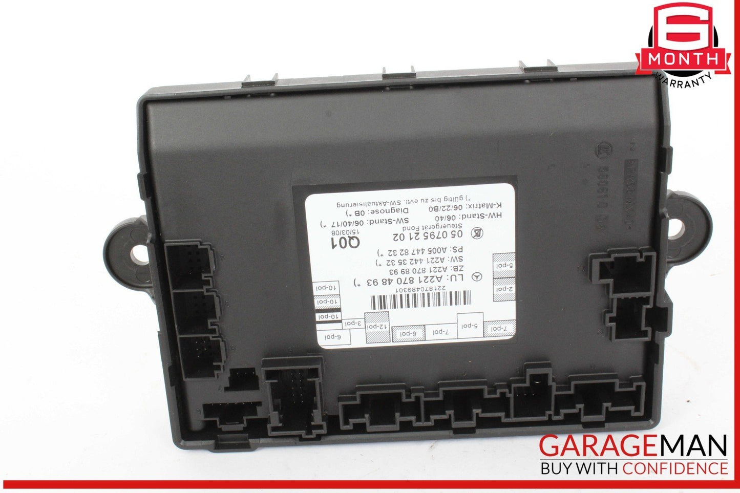 07-13 Mercedes W221 S550 S400 Rear Right or Left Side Door Control Module OEM