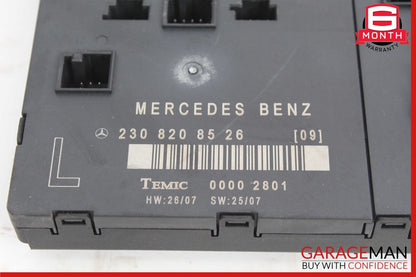 03-12 Mercedes R230 SL550 SL63 AMG Front Left Side Door Control Module Unit