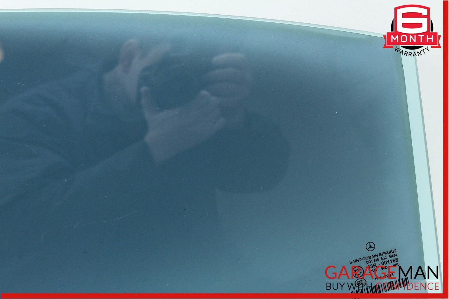 06-11 Mercedes W219 CLS500 CLS350 Rear Left Side Door Window Auto Glass