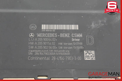 15-20 Mercedes W205 C300 C350e Front Left Driver Side Seat Control Module
