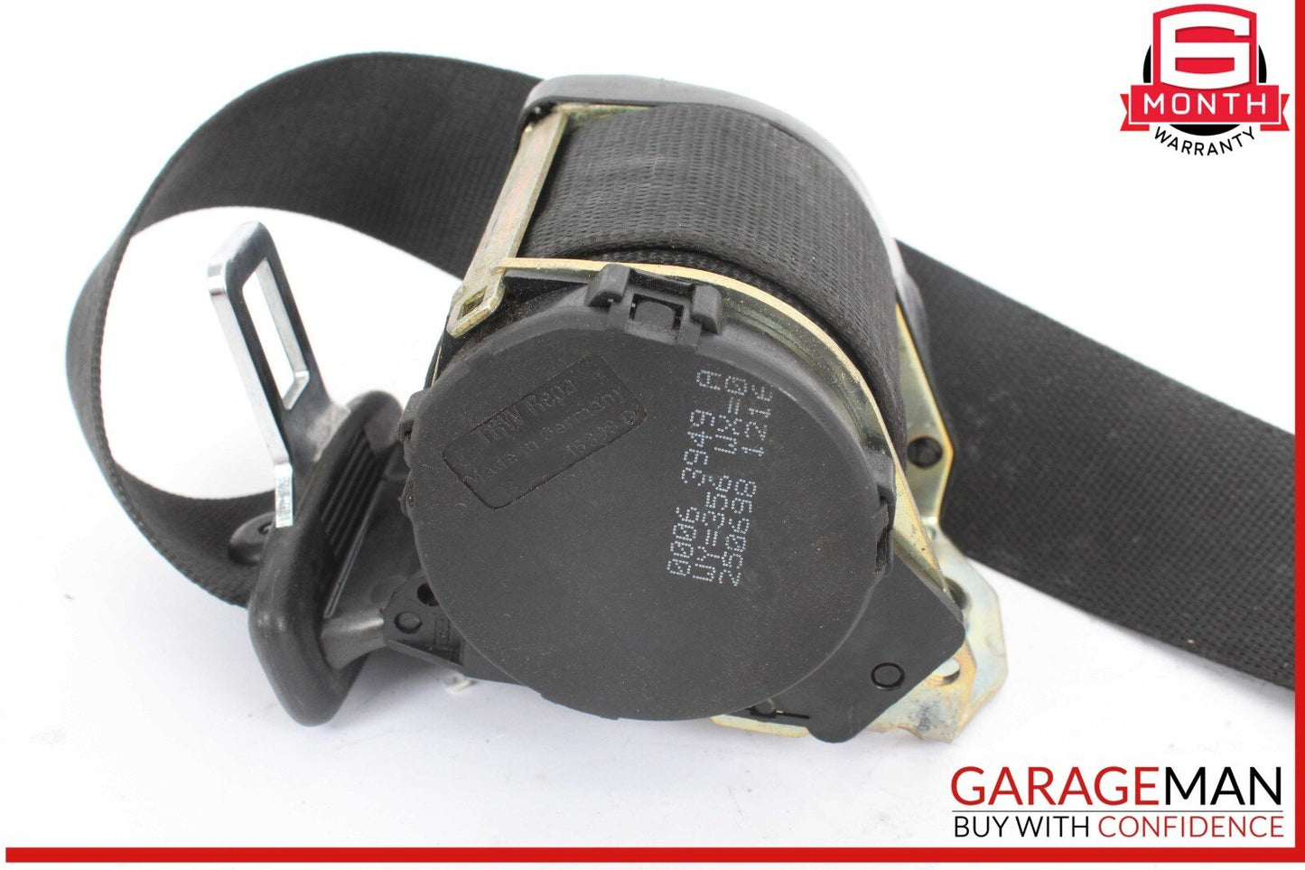 99-04 Porsche 911 996 Convertible Rear Left Driver Side Seat Belt Seatbelt