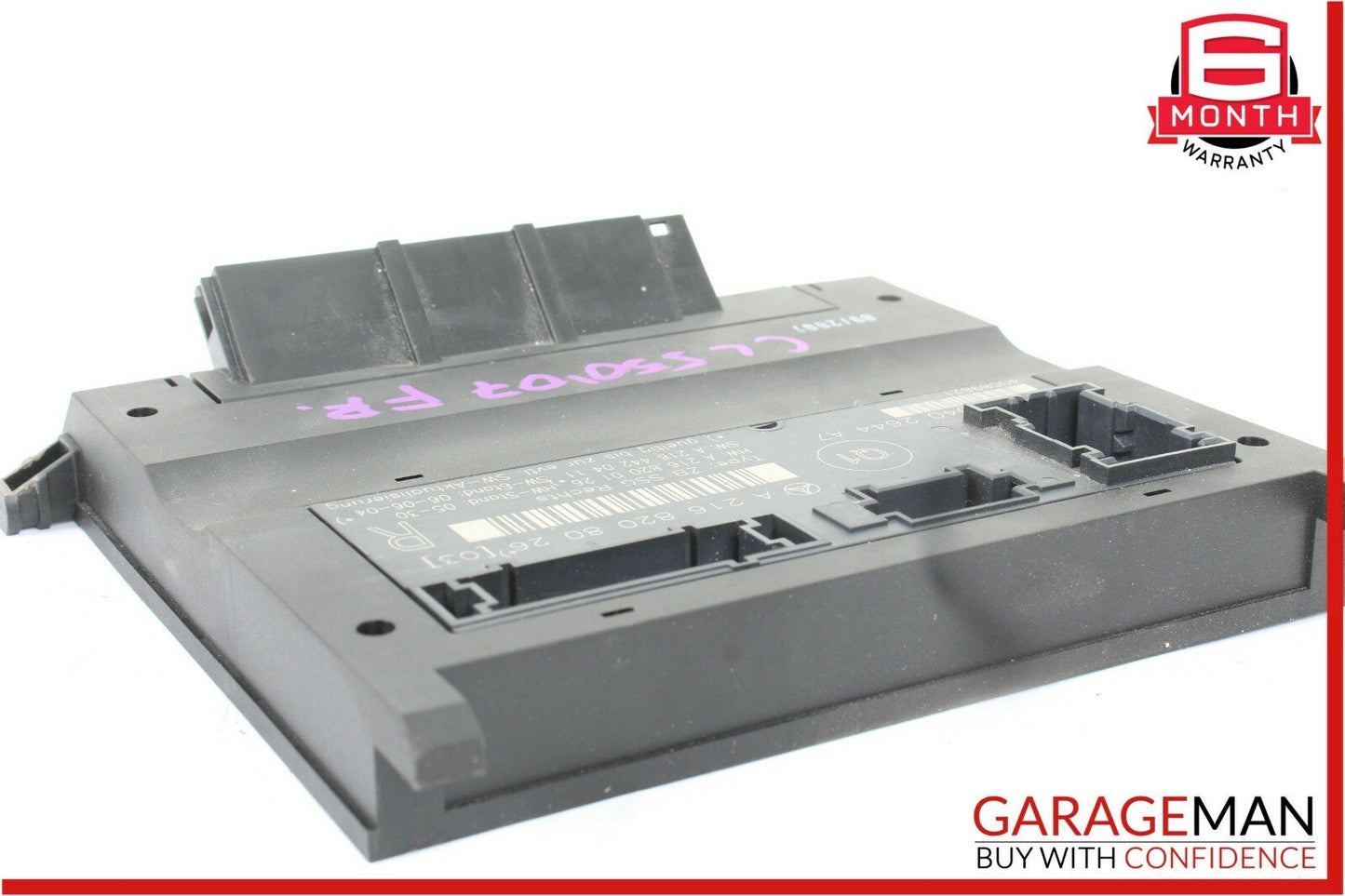 07-13 Mercedes W216 CL550 CL600 Front Right Passenger Seat Control Module Unit