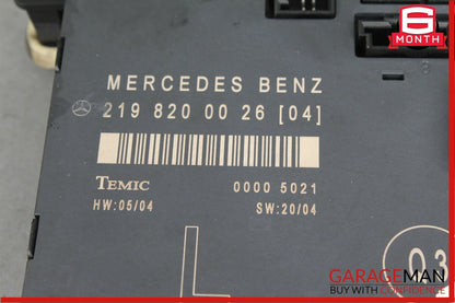 06-11 Mercedes W219 CLS550 CLS500 Front Left Driver Side Door Control Module OEM